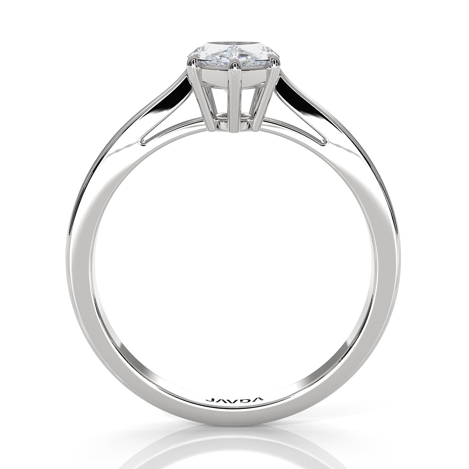 Lab Grown Diamond IGI Certified 4 Prong Solitaire Engagement Ring 4g Setting 1.00 Ctw.